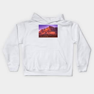 Guadalupe Peak Sunset- Guadalupe Mountains National Park Kids Hoodie